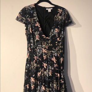 Glamorous Floral Romper Maxi Dress